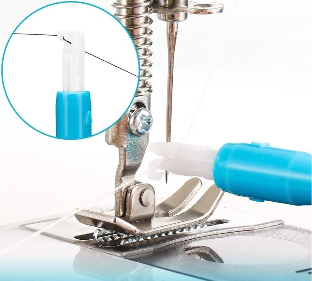 Enfileur De Machine à Coudre De Luxe WiseGoods - Coudre De Fil/ Fils à Coudre à Machines à Coudre - Accessoires De Vêtements Pour Bébé De Couture - Hobby - DIY - Tools 6 Enfileur De Machine à Coudre De Luxe WiseGoods - Coudre De Fil/ Fils à Coudre à Machines à Coudre - Accessoires De Vêtements Pour Bébé De Couture - Hobby - DIY - Tools – Image 4