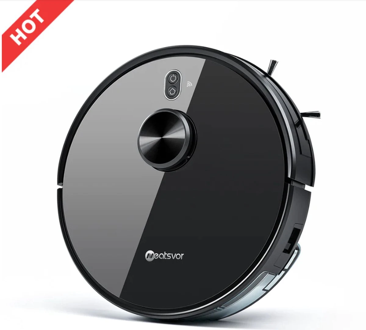 Aspirateur Robot Neatsvor X600 - Haute Qualité - Zwart - Aspirateur - Avec Fonction De Nettoyage - Comprend Une Application - Convient à Tous Les Types De Sols 4 Aspirateur Robot Neatsvor X600 - Haute Qualité - Zwart - Aspirateur - Avec Fonction De Nettoyage - Comprend Une Application - Convient à Tous Les Types De Sols – Image 2