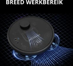 Robot Aspirateur Avec Stérilisation Lampe UV - Serpillière Humide À Droog - Désinfection Smart - Balayeuse - Nettoyage De Tapis - Zwart / Wit -Nettoyage Produits Boutique 1200x1090 3