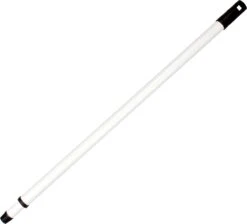 Manche Télescopique - Wit / Zwart - Métal / Plastique - L 55 / 120 Cm - Nettoyage - Manche De Nettoyage - Maison - Nettoyage