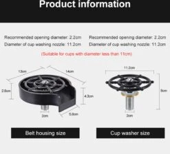 Handyworld - Nettoyant à Vitres - Rinceur à Vitres - Restauration - Lave-gobelets Automatique - Water - Lave-vaisselle - Cuisine -Nettoyage Produits Boutique 1200x1090 8