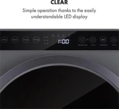 Sèche-linge Klarstein EZ Dry Sèche-linge à Air Extrait 1500W - Chargement Frontal - Capacité De Lavage 6 Kg - 3 Réglages De Chaleur - 6 Programmes -Nettoyage Produits Boutique 1200x1092 3