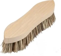 Brosse à Récurer Bois Fibre/fibre De Palmier Nez Pointu Marron - Produits D'entretien/brosses De Nettoyage