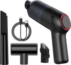 UNBRANDED Aspirateur De Bureau - Aspirateur De Voiture Sans Fil - Aspirateur Maison Et Voiture - Zwart -Nettoyage Produits Boutique 1200x1108 2