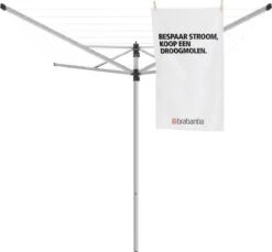Brabantia Lift-o-Matic Séchoir Parapluie 40 Mètres Avec Ancre De Terre En Métal Et Housse De Protection, Sac Pour Pinces à Linge Et Pinces à Linge - Metallic Grey 20 Brabantia Lift-o-Matic Séchoir Parapluie 40 Mètres Avec Ancre De Terre En Métal Et Housse De Protection, Sac Pour Pinces à Linge Et Pinces à Linge - Metallic Grey -Nettoyage Produits Boutique 1200x1113 2