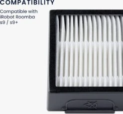 Kit De Filtres Kwmobile Compatible Avec IRobot Roomba S9/s9+ - Filtres Pour Aspirateur Robot - Filtre De Rechange - 3 Pièces -Nettoyage Produits Boutique 1200x1113 4