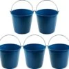 5x Seaux De Nettoyage / Seaux Ménagers Bleus 16 Litres 32 X 28 Cm - Seaux Agri - Seau En Plastique / Plastique / Seau à Mousse Avec Poignée / Poignée En Métal -Nettoyage Produits Boutique 1200x1114 4
