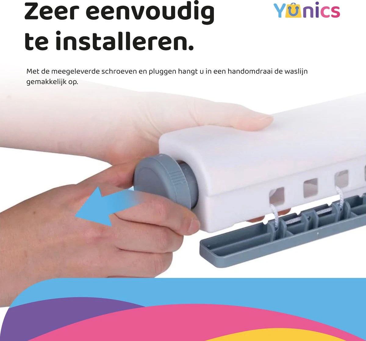 YUNICS Corde à Linge - Corde à Linge Extensible - 14 Mètres - Corde à Linge - Fil à Laver - Corde à Linge - Corde à Linge Extractible - Corde à Linge à L'intérieur - Corde à Linge à L'extérieur - Corde à Linge Camping - Corde à Linge Extensible 4 YUNICS Corde à Linge - Corde à Linge Extensible - 14 Mètres - Corde à Linge - Fil à Laver - Corde à Linge - Corde à Linge Extractible - Corde à Linge à L'intérieur - Corde à Linge à L'extérieur - Corde à Linge Camping - Corde à Linge Extensible – Image 2