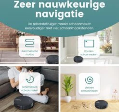 Aspirateur Robot Vadrouille - Aspirateur Robot Avec Fonction Vadrouille - Robot Vadrouille Avec Station De Charge - Aspirateur Robot - Station De Charge De L'application Robot De Nettoyage - 3 En 1 -Nettoyage Produits Boutique 1200x1121