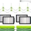 WiseGoods - Brosse Latérale - Filtre - Brosse - Convient Pour Irobot Roomba I7 I7 Plus E5 E6 Et E7 - Kit De Remplacement - Kit D'entretien
