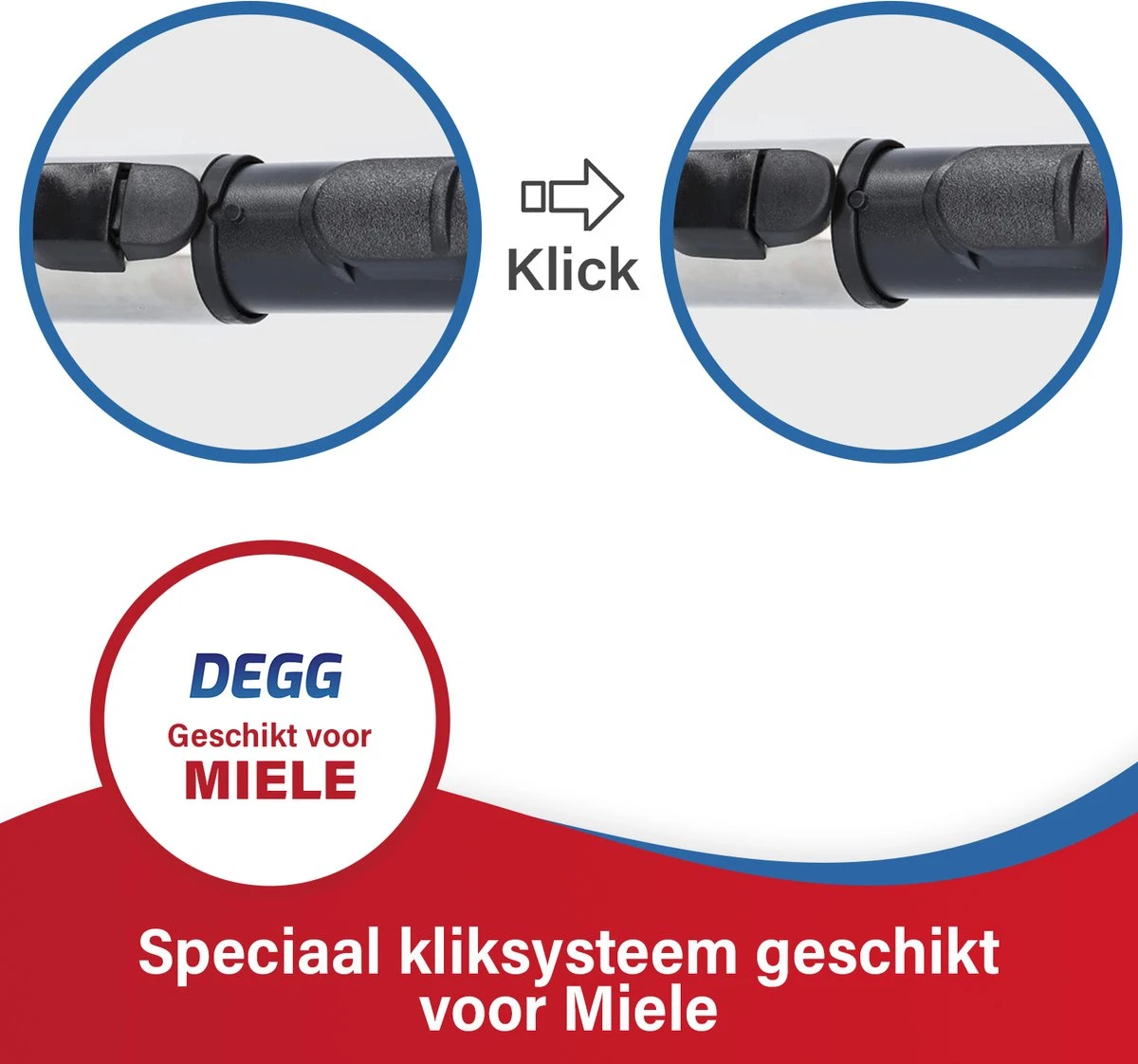 DEGG - Tube Télescopique / Tube D'aspirateur - Convient Pour Miele - 35mm - Avec Système De Clic - Tige D'aspirateur - Pièces D'aspirateur - Qualité Premium 9 DEGG - Tube Télescopique / Tube D'aspirateur - Convient Pour Miele - 35mm - Avec Système De Clic - Tige D'aspirateur - Pièces D'aspirateur - Qualité Premium – Image 7