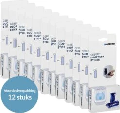 Geberit DuoFresh Sticks - 96 Pièces - Value Pack - Toilettes/ WC Cubes Réservoir à Encastrer -Nettoyage Produits Boutique 1200x1125 9