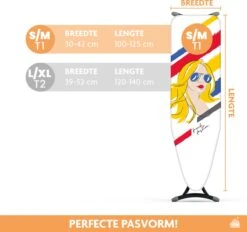 Housse De Planche à Repasser French Fashion Sunshine - Taille S/ M - Convient Aux Planches à Repasser De Max 125 X 42 Cm - Housse De Repassage Avec Couche épaisse En Molleton Et Fermeture Par Cordon -Nettoyage Produits Boutique 1200x1126