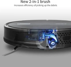 Aspirateur Robot Sysperl® V40P V3 - Aspirateur Robot Electrique - Aspirateur Robot Avec Station De Recharge - Fonction Lavage - Aspirateur Robot Avec Télécommande - 2600PA - Zwart -Nettoyage Produits Boutique 1200x1126 4