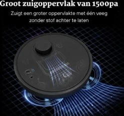 Robot Aspirateur - Robot Aspirateur 3 En 1 - Robot Laveur - Robot Aspirateur - Système De Nettoyage - Budget Robot Aspirateur - Zwart -Nettoyage Produits Boutique 1200x1129 8