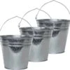 10x Seaux Zinc / Pots De Fleurs / Pots De Fleurs 6 Litres - Décoration De Jardin - Seau à Fleurs / Bac à Fleurs / Jardinière - Seau De Décoration -Nettoyage Produits Boutique 1200x1133 3