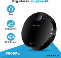 Robot Laveur Liectroux Avec Contrôle D'application - 3000Pa - Robot Aspirateur Avec Fonction De Nettoyage - Système De Nettoyage - Mop - Aspirateur Robot 29 Robot Laveur Liectroux Avec Contrôle D'application - 3000Pa - Robot Aspirateur Avec Fonction De Nettoyage - Système De Nettoyage - Mop - Aspirateur Robot -Nettoyage Produits Boutique 1200x1135 6