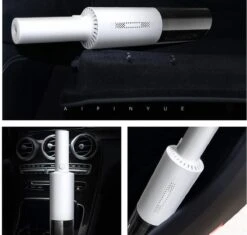 Aspirateur à Main Sans Fil Pour Voiture, Maison Et Jardin - Saleté Humide Et Sèche - Avec 2 Accessoires - 6000PA 120W -Nettoyage Produits Boutique 1200x1141 2