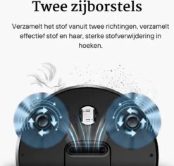 Robot Aspirateur - Robot Aspirateur 3 En 1 - Robot Laveur - Robot Aspirateur - Système De Nettoyage - Budget Robot Aspirateur - Zwart -Nettoyage Produits Boutique 1200x1146 12