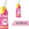 The Pink Stuff - Cleaner Toilettes Miracle - 2 X 750 Ml - Forfait à Prix Réduit