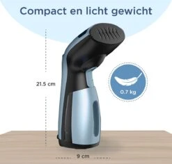 Défroisseur à Vapeur De Luxe Blauw - Défroisseur à Main Vêtements - Nettoyeur à Vapeur à Main - Défroisseur - Fer à Vapeur Pour La Maison Et Les Voyages - Pour Les Vêtements, Les Meubles Et Les Peluches -Nettoyage Produits Boutique 1200x1146