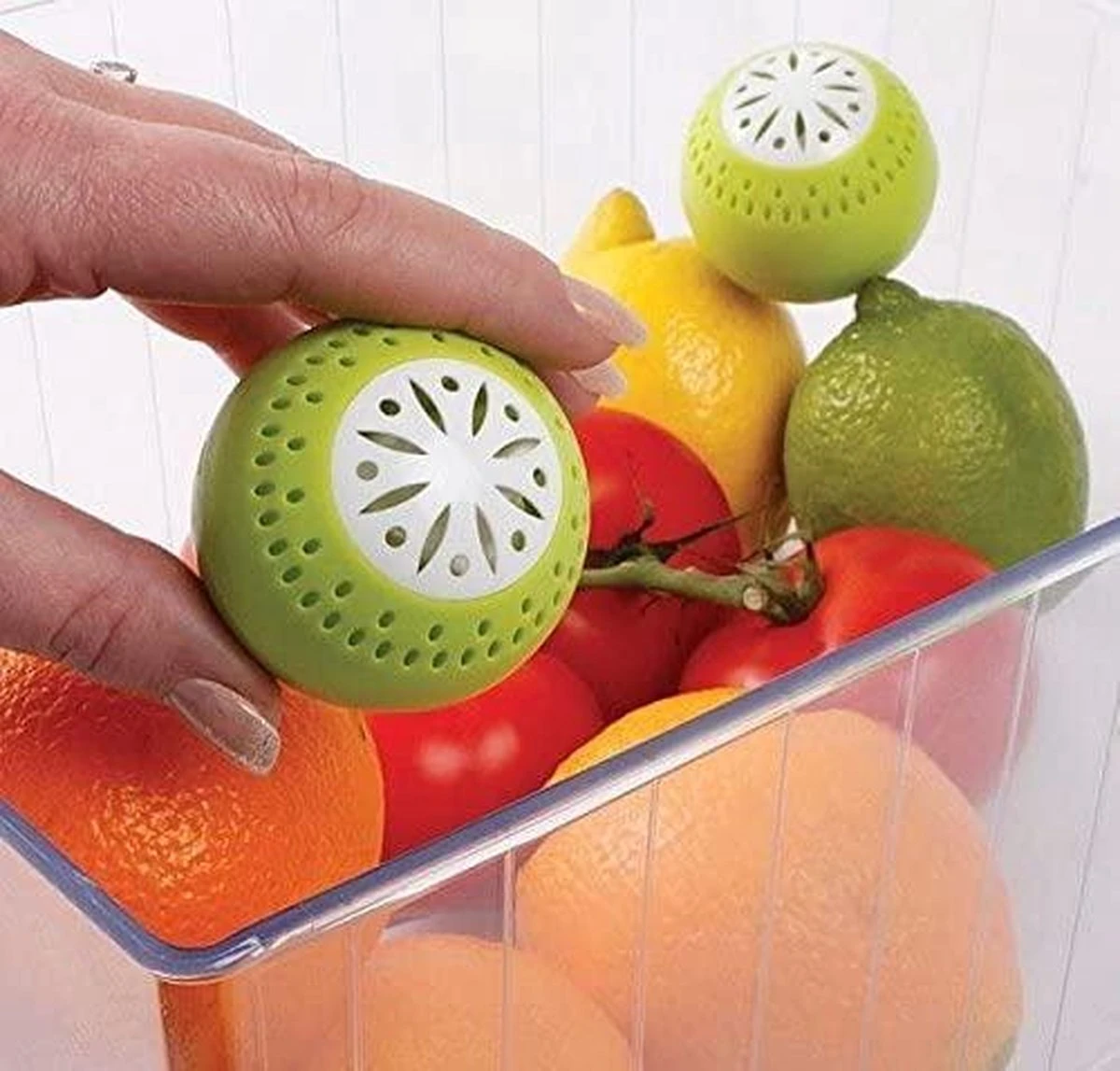 Doodadeals Balles Réfrigérateur | Mangeur D'odeurs De Réfrigérateur | Dissolvant D'odeur | Dissolvant D'odeur | 3 Pièces Vertes 5 Doodadeals Balles Réfrigérateur | Mangeur D'odeurs De Réfrigérateur | Dissolvant D'odeur | Dissolvant D'odeur | 3 Pièces Vertes – Image 3