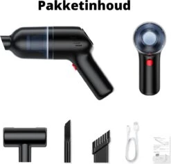 Aspirateur De Voiture Currero - Aspirateur De Voiture Sans Fil - Portable - Sans Fil Portable - Best Vendeur Portable - Wit -Nettoyage Produits Boutique 1200x1148 4