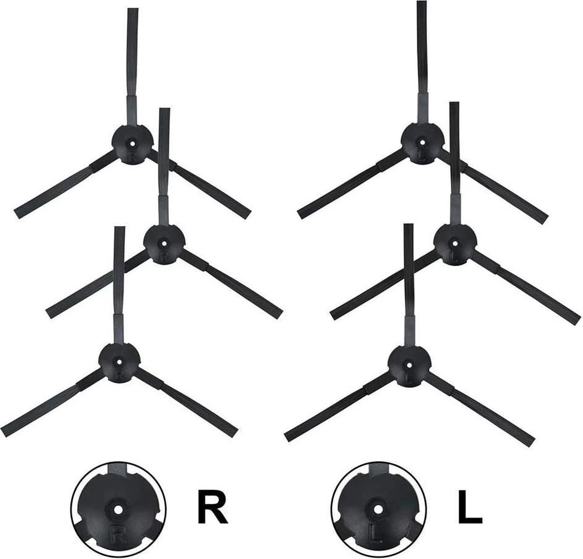 Kit D'entretien Pour Medion MD16192, MD18500, MD18501, MD18600, Robot Aspirateur - Set Filtre Et Brosse Latérale - 20 Pièces 4 Kit D'entretien Pour Medion MD16192, MD18500, MD18501, MD18600, Robot Aspirateur - Set Filtre Et Brosse Latérale - 20 Pièces – Image 2