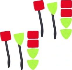 Relaxdays 4x Essuie-glace De Voiture - Nettoyant Pour Vitres De Voiture - Nettoyant Pour Pare-brise - Chiffons En Microfibre