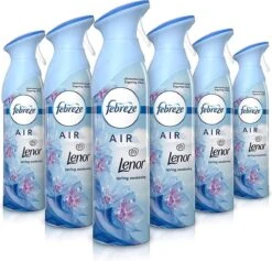 Lenor Febreze Spring Awakening - Désodorisant - 6 X 300 Ml - Pack économique