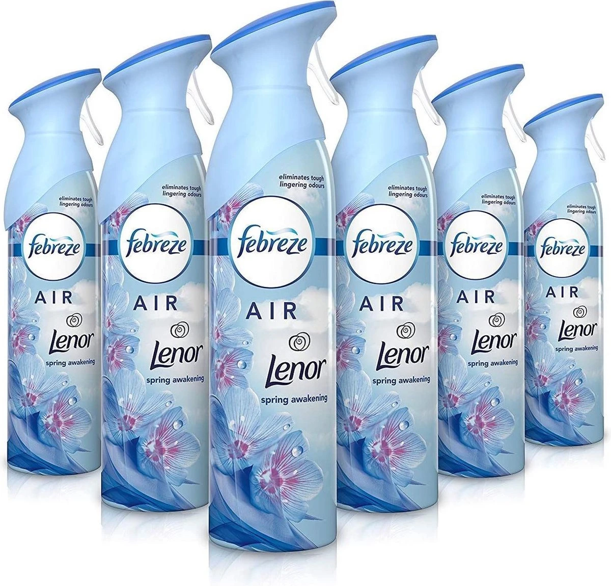 Lenor Febreze Spring Awakening - Désodorisant - 6 X 300 Ml - Pack économique 3 Lenor Febreze Spring Awakening - Désodorisant - 6 X 300 Ml - Pack économique