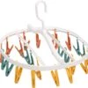 24 Pièces Clips Chaussettes Cintres Étendoir à Linge, Support De Vêtements Portable En Plastique à Suspendre Avec Clips Coupe-Vent, Étendoir Pliable Pour Chaussettes, Sous-Vêtements, Vêtements De Bébé Et Chapeaux 2 24 Pièces Clips Chaussettes Cintres Étendoir à Linge, Support De Vêtements Portable En Plastique à Suspendre Avec Clips Coupe-Vent, Étendoir Pliable Pour Chaussettes, Sous-Vêtements, Vêtements De Bébé Et Chapeaux -Nettoyage Produits Boutique 1200x1151 2