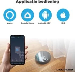 Robot Laveur Liectroux Avec Contrôle D'application - 3000Pa - Robot Aspirateur Avec Fonction De Nettoyage - Système De Nettoyage - Mop - Aspirateur Robot 23 Robot Laveur Liectroux Avec Contrôle D'application - 3000Pa - Robot Aspirateur Avec Fonction De Nettoyage - Système De Nettoyage - Mop - Aspirateur Robot -Nettoyage Produits Boutique 1200x1151 4