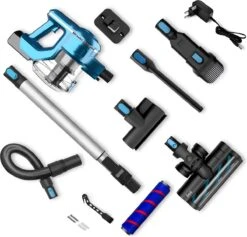 Aspirateur Best - Aspirateur Balai Sans Sac Sur Batterie - Aspirateur à Main Best Seller - Aspirateur à Main Avec Manche - 23 KPA - Zwart -Nettoyage Produits Boutique 1200x1152 3