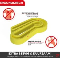 French Fashion - Easypegs® Pinces à Linge Durables - 40 Pièces - Ergonomiquement Responsable : Les Pincements Appartiennent Au Passé ! – Extra Large - Jaune -Nettoyage Produits Boutique 1200x1153 9