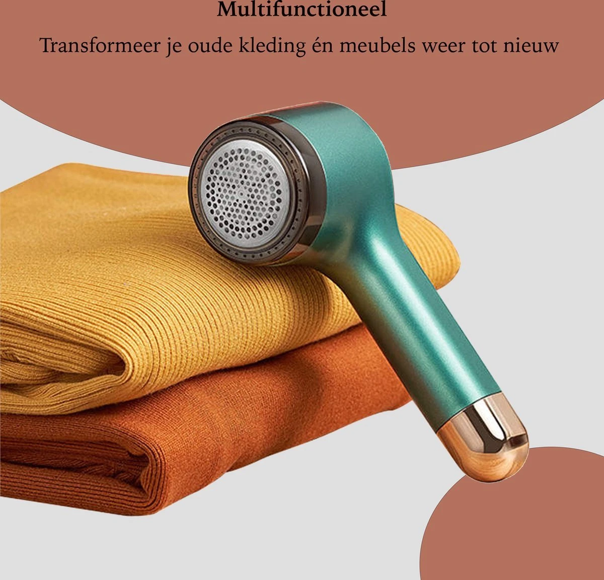 Vêtements Anti-peluches électriques - Depiller - Depilder Sans Fil - Brosse à Peluches - Voleur De Peluches Rechargeable - Rasoir à Vêtements - Vert 5 Vêtements Anti-peluches électriques - Depiller - Depilder Sans Fil - Brosse à Peluches - Voleur De Peluches Rechargeable - Rasoir à Vêtements - Vert – Image 3