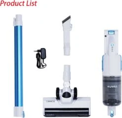 Aspirateur Portatif Sans Fil Eureka BR5 - Aspirateur 3 En 1 - Batterie Amovible 18000Pa / 250W / 2000mAh - Phare LED- Faible Bruit - Blauw 27 Aspirateur Portatif Sans Fil Eureka BR5 - Aspirateur 3 En 1 - Batterie Amovible 18000Pa / 250W / 2000mAh - Phare LED- Faible Bruit - Blauw -Nettoyage Produits Boutique 1200x1156 9