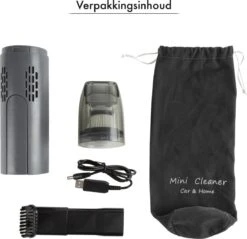 Aspirateur à Main Sans Fil BX Avec 3 Accessoires - Aspirateur à Main Sans Fil - Pour Saletés Humides Et Sèches - Rechargeable Par USB - Compact -Nettoyage Produits Boutique 1200x1160 3