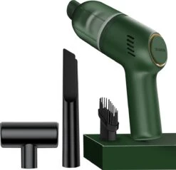 DDRADON Aspirateur De Voiture Portable Sans Fil - Aspirateur De Voiture - Convient Pour La Voiture Et La Maison - Haute Qualité - Vert - Léger