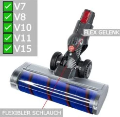Maxorado Turbo Buse + Tube + Embout Rembourrage + Embout Plat XL Flexible Brosse D'aspiration Pour Dyson V7 V8 V10 V11 V15 Ensemble D'accessoires Aspirateur Turbo Brosse Aspirateur Tube -Nettoyage Produits Boutique 1200x1164 6