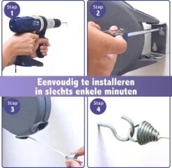 Krexs Corde à Linge Extensible - Corde à Linge - 15 Mètres - Fil à Linge - Corde à Linge Extensible - Corde De Séchage En Rouleau - Gain De Place -Nettoyage Produits Boutique 1200x1167 1