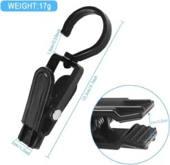 Boot Pegs Pack De 20 Clip Crochets Serviette Clips Torchons Suspendus Pivotant Pantalon Barre Clips Crochets Chaussette Clip Noir -Nettoyage Produits Boutique 1200x1167 4