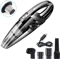 Yolispa Aspirateur à Main à Batterie, 120 W, 4000 PA Puissance D'aspiration Aspirateur à Main Avec Batterie Au Lithium 2200 MAh, Aspirateur Portable Humide Et Sec Pour Voiture, Poils D'animaux, Poussière, Ménage -Nettoyage Produits Boutique 1200x1168 7