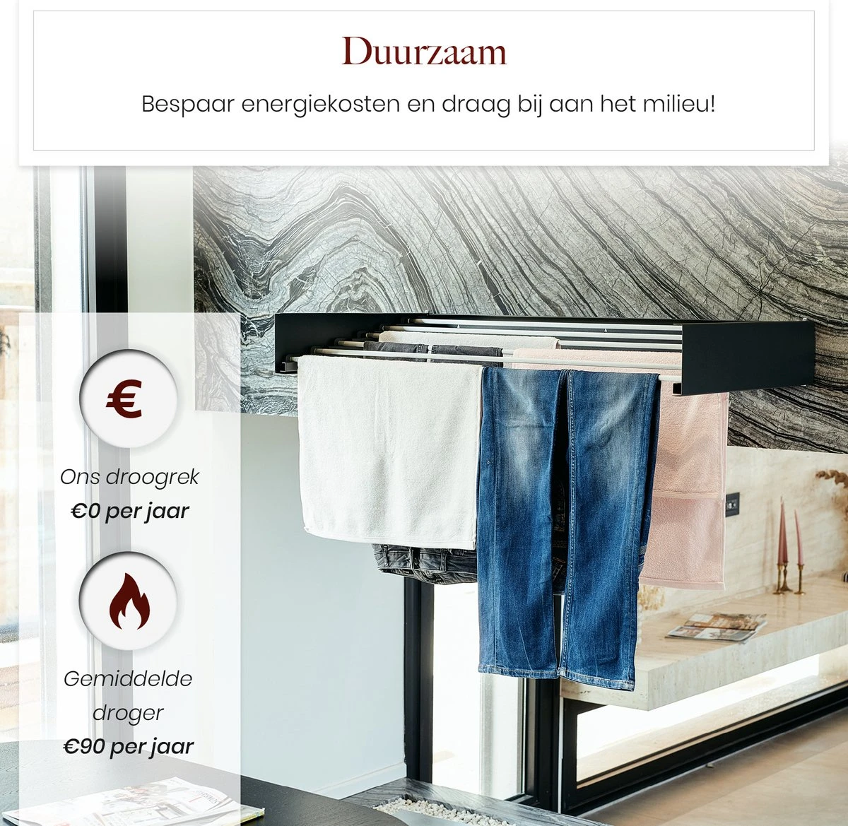 Séchoir à Linge Pliable Homestic© - Longueur De Séchage 6 M - Séchoir à Wasrek Universel Pour Salle De Bain/ Jardin/chambre/balcon - Aluminium - Anthracite 5 Séchoir à Linge Pliable Homestic© - Longueur De Séchage 6 M - Séchoir à Wasrek Universel Pour Salle De Bain/ Jardin/chambre/balcon - Aluminium - Anthracite – Image 3