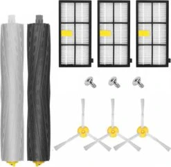 Set De Pièces De Rechange Pour IRobot Roomba 800 900 Series 980 960 890 880 870 860 805 - Filtre HEPA / Brosse / Brosse Set - 11 Pièces