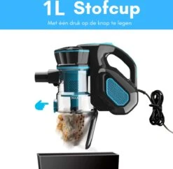 Beekit Aspirateur Balai Avec Cordon - Aspirateur à Main Avec Balai - Aspirateur à Main Best Ventes - Aspirateur à Main - Zwart -Nettoyage Produits Boutique 1200x1175 4