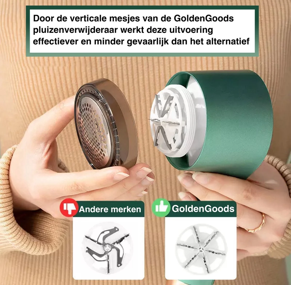 Vêtements Anti-peluches électriques - Depiller - Depilder Sans Fil - Brosse à Peluches - Voleur De Peluches Rechargeable - Rasoir à Vêtements - Vert 7 Vêtements Anti-peluches électriques - Depiller - Depilder Sans Fil - Brosse à Peluches - Voleur De Peluches Rechargeable - Rasoir à Vêtements - Vert – Image 5