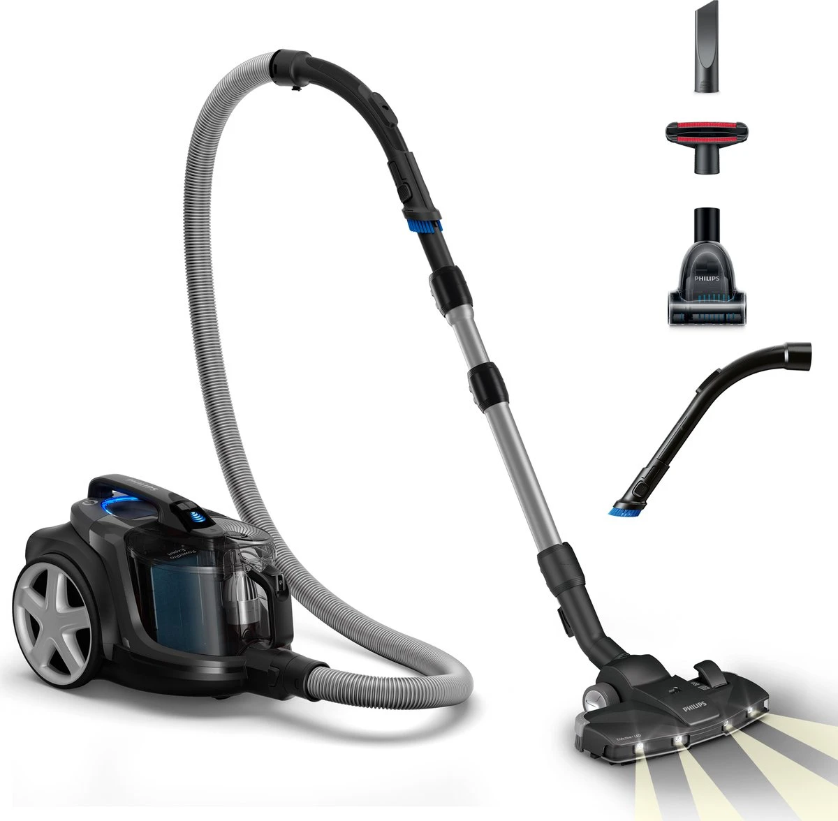 Philips 7000 Series FC9747/09 Aspirateur 2 L Aspirateur Réservoir Cylindrique Sec 900 W Sans Sac