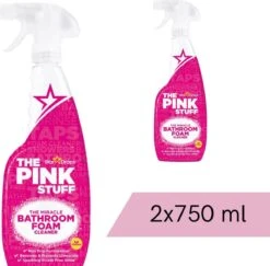 The Pink Stuff - Nettoyant Salle De Bain - 2 X 750 Ml - Pack économique