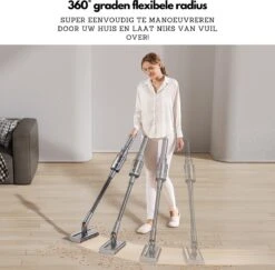 Aspirateur Sans Fil ILIFE® - Aspirateur 2 En 1 - Aspiration Forte 16kPa - Aspirateur Balai Batterie 22mAh - Poignée Légère - Grijs -Nettoyage Produits Boutique 1200x1180 4